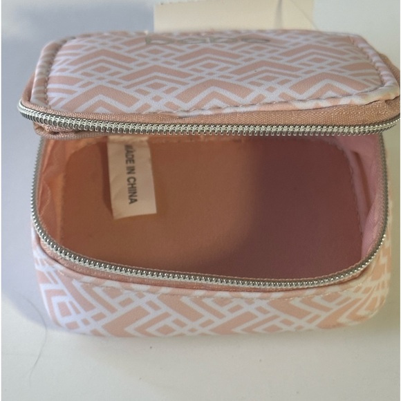 BEBE Pink & White Small Mini Pouch - Picture 3 of 5